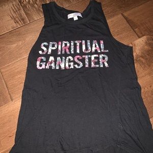 Spiritual gangster tank top